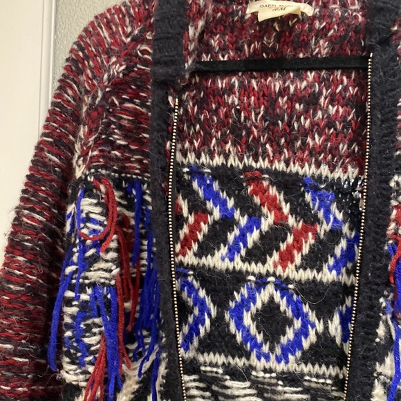 Isabel Marant pour H&M sweater/coat - Picture 2 of 8